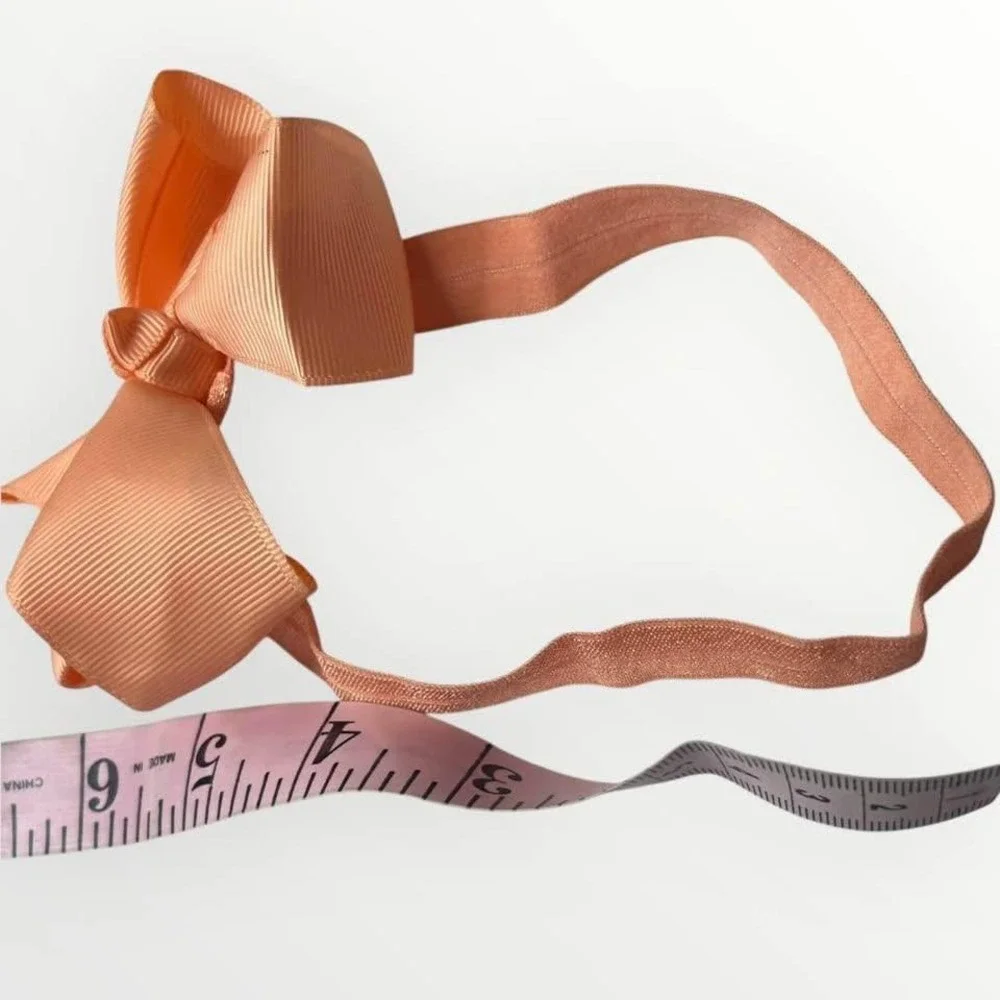 Baby Girl Bow Headbands Excellent Condition Pink Purple Brown Tan Orange‎ & More
